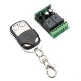 2-canal receptor do controle remoto e metal 2-tecla do