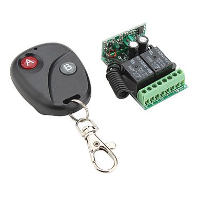 2-canal receptor do controle remoto e 2-tecla do transmissor